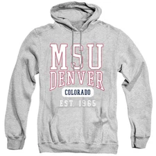 Metro State Adult Pullover Hoodie Founded Date, Athletic Heather, S-3XL