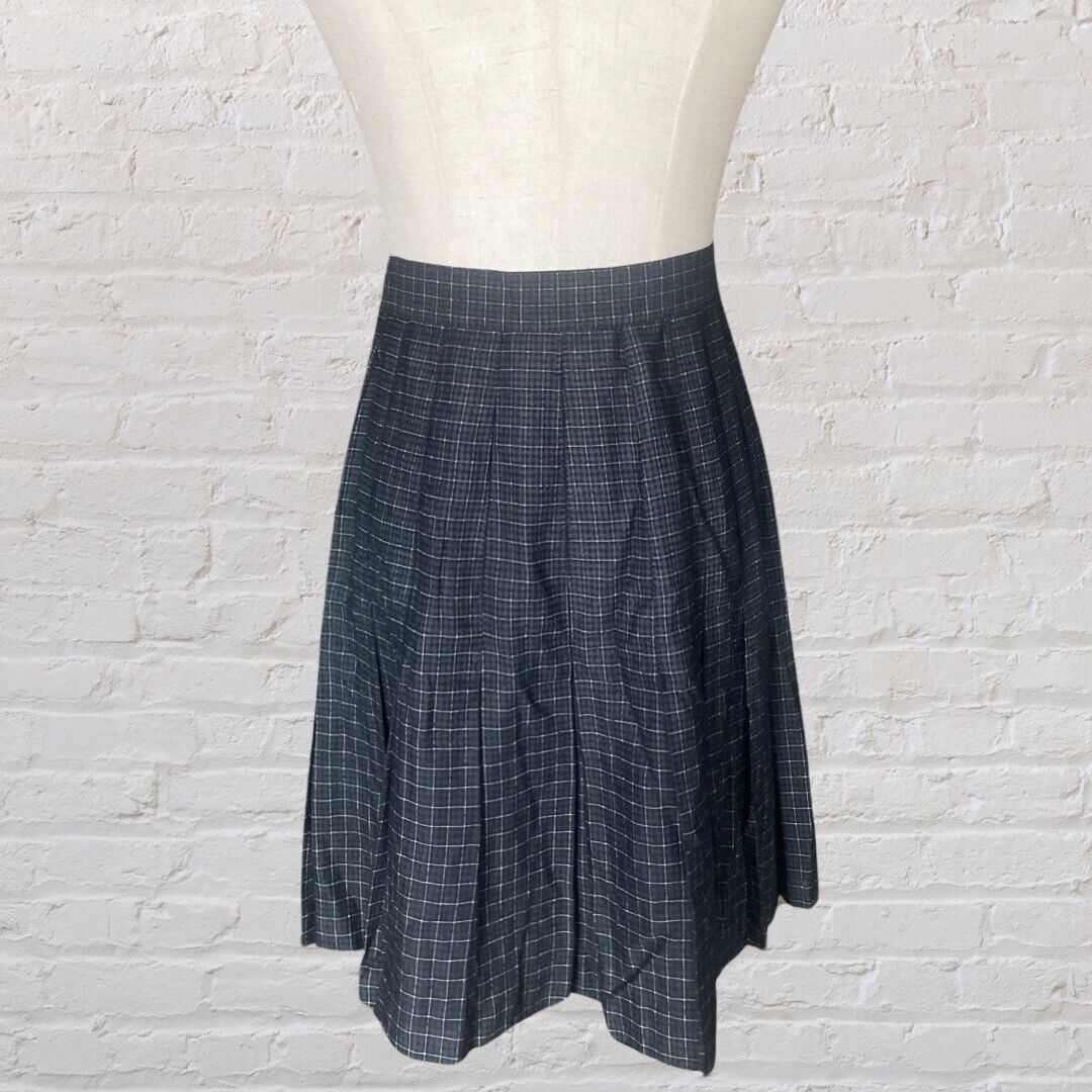 90’s Plaid Wrap Mini Skirt Academia Preppy Grunge - image 7