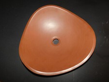 Scalloped-Edge - Round  Bathroom Vessel Sink