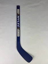 Mylec Jr. Pro Hockey Left Handed Mini Stick. Blue/Yellow