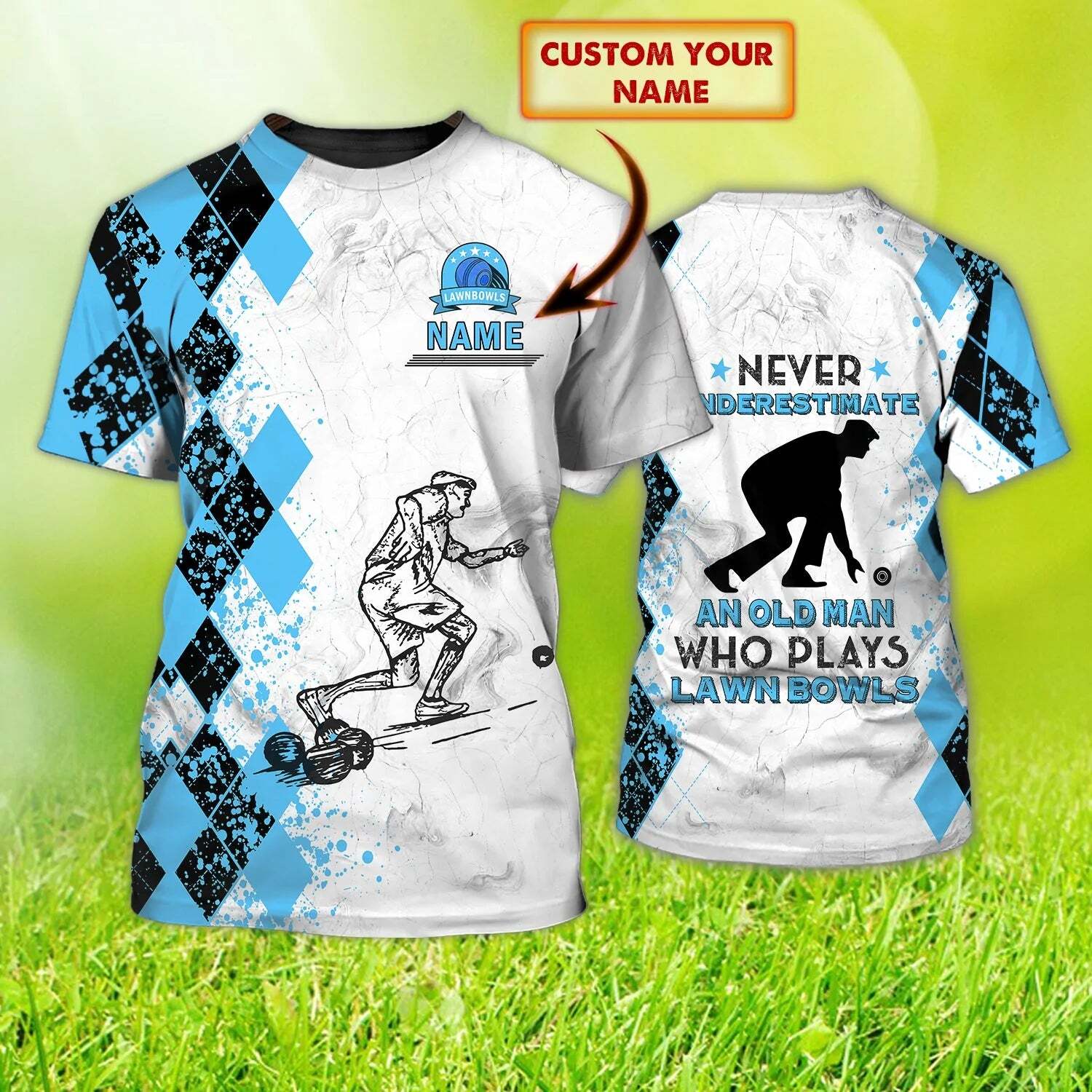 custom lawn bowls shirts