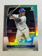 2023 Bowman NPB Chrome Refractor Kenta Bright #114 Chunichi Dragons
