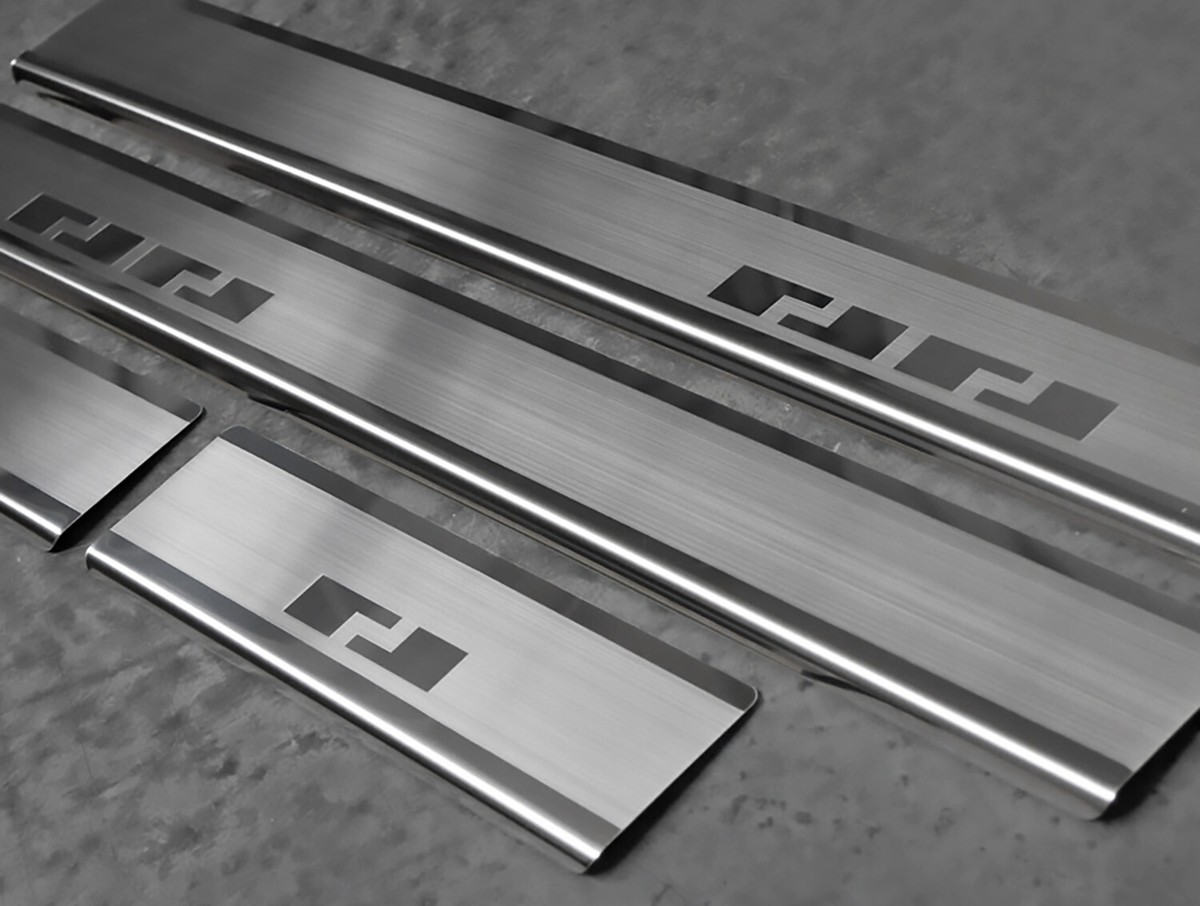 4-teiliges Edelstahl Einstiegsleisten Set Für Opel Zafira Life 2024/2025 - Schutz & Style