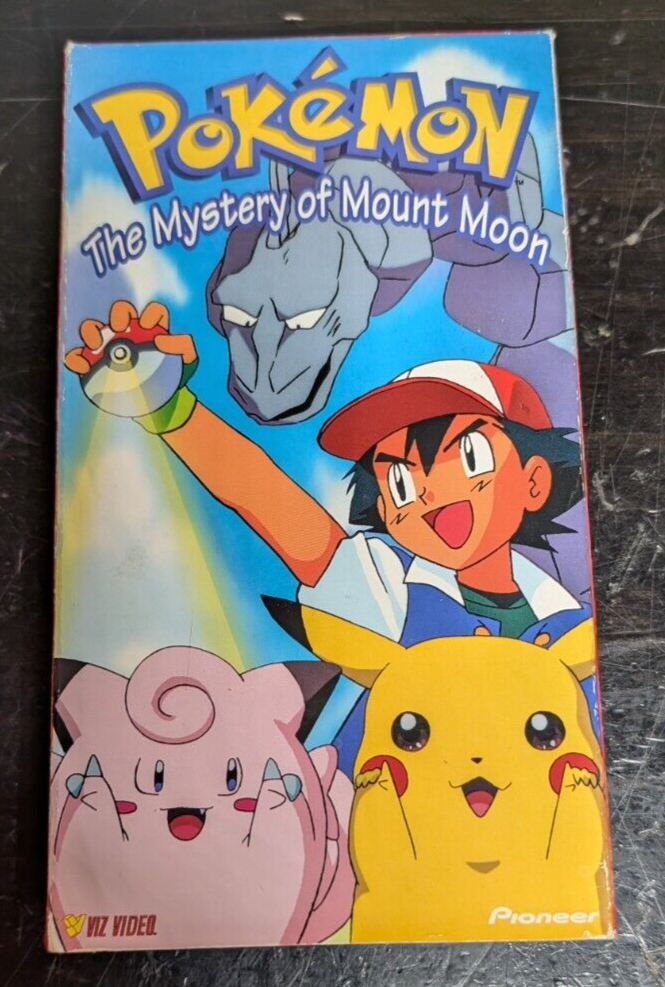 POKEMON VHS The Mystery of Mount Moon Viz Video | eBay