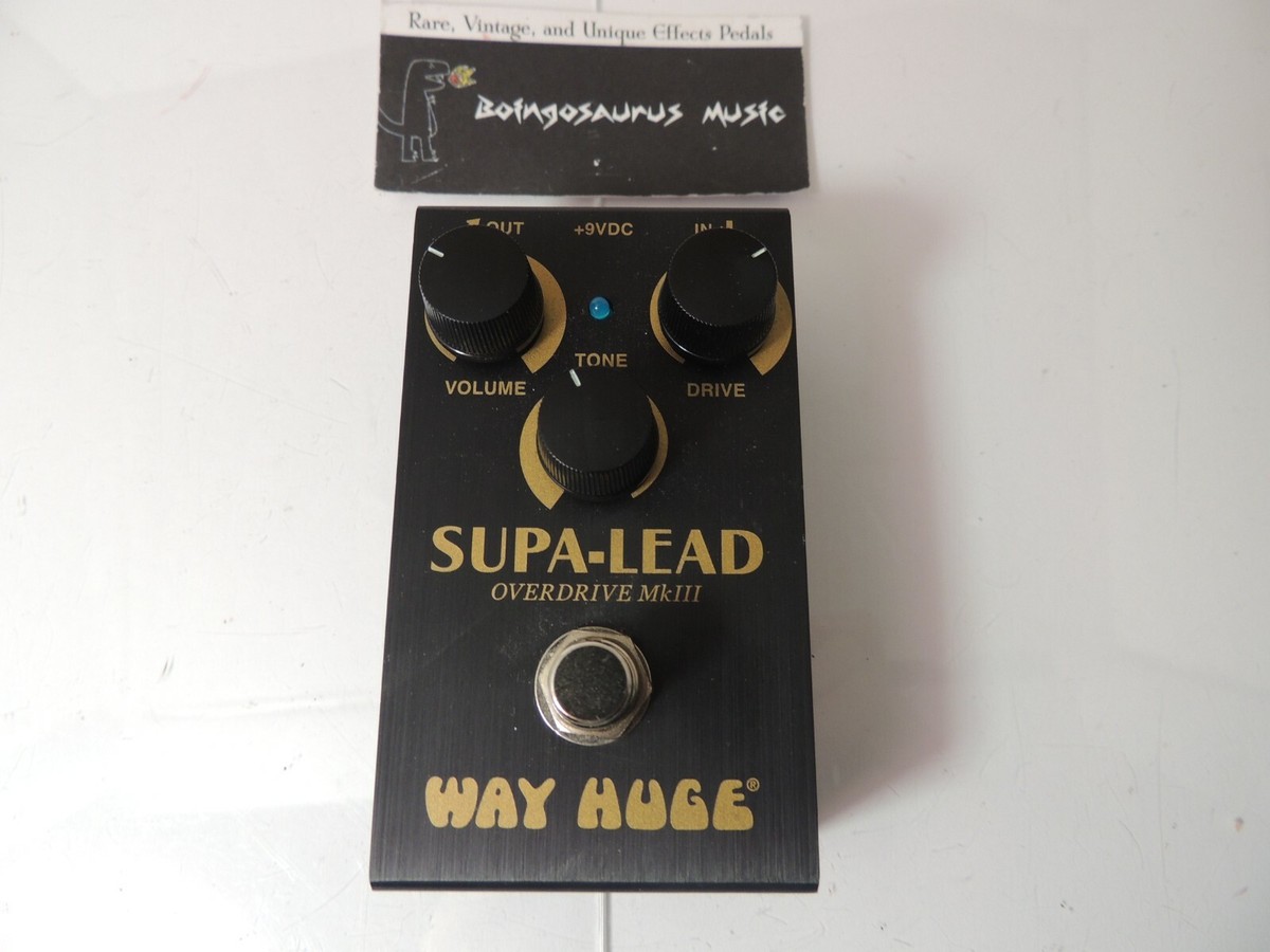 WAY HUGE SUPA-LEAD オーバードライブ WAY HUGE® SMALLS™ SUPA-LEAD™ OVERDRIVE - Dunlop