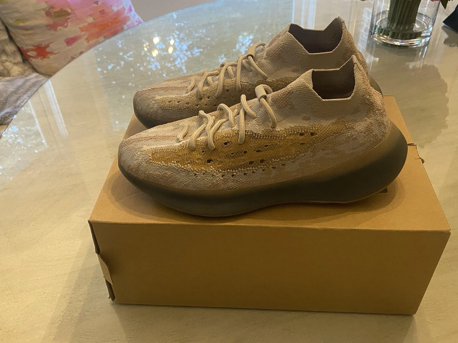 Taglia 11 Adidas Yeezy Boost 380 Pepper antiriflesso