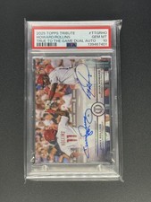 2025 Topps Tribute - True to the Game Dual Autos Ryan Howard,/Jimmy Rollins /50