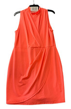 NEW Black Halo Womens Sabina Daytime Short Mini Dress Orange Size 14 NWT