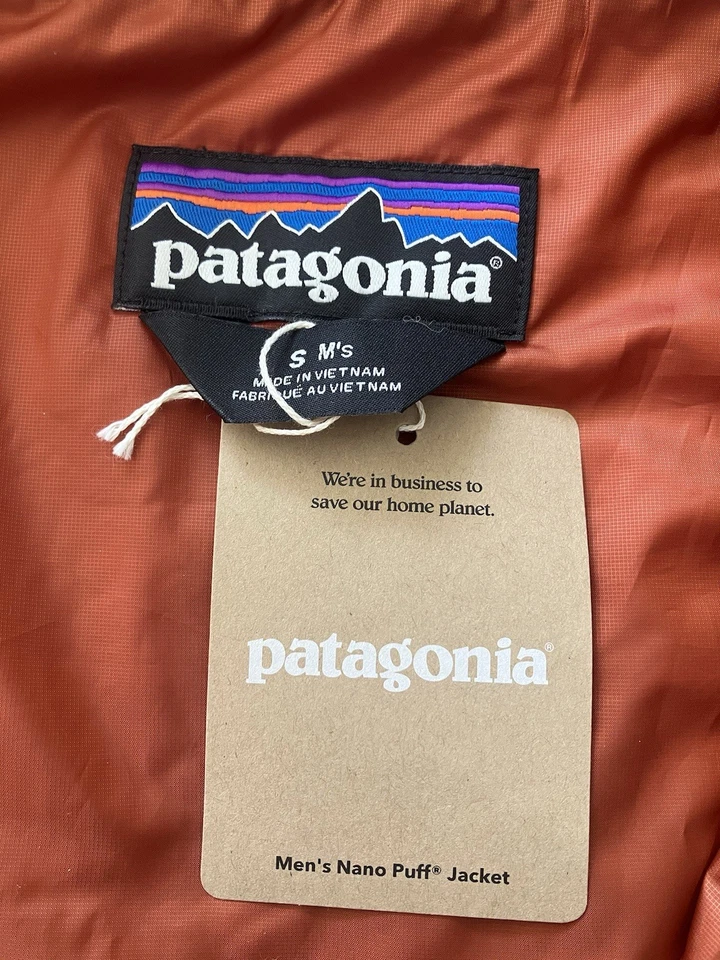 Patagonia Nano Puff Jacket Burnished Red Men’s Small Retail $239. - Image 4 of 4