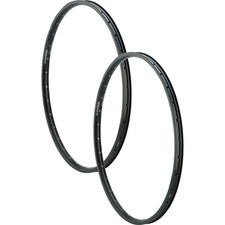 2 Pack Alex Adventure 2 Rim 26 Disc Black 32h Clincher Presta Alloy Bike Bicycle