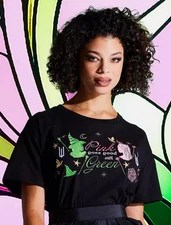 Box Lunch Wicked Glinda & Elphaba Icon Silhouettes Women's T-Shirt - Medium