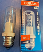 Osram Halolux Ceram E27 230V 60W Klar 64472 Halogen Lampe GlüHlampe 820Lm 2000H