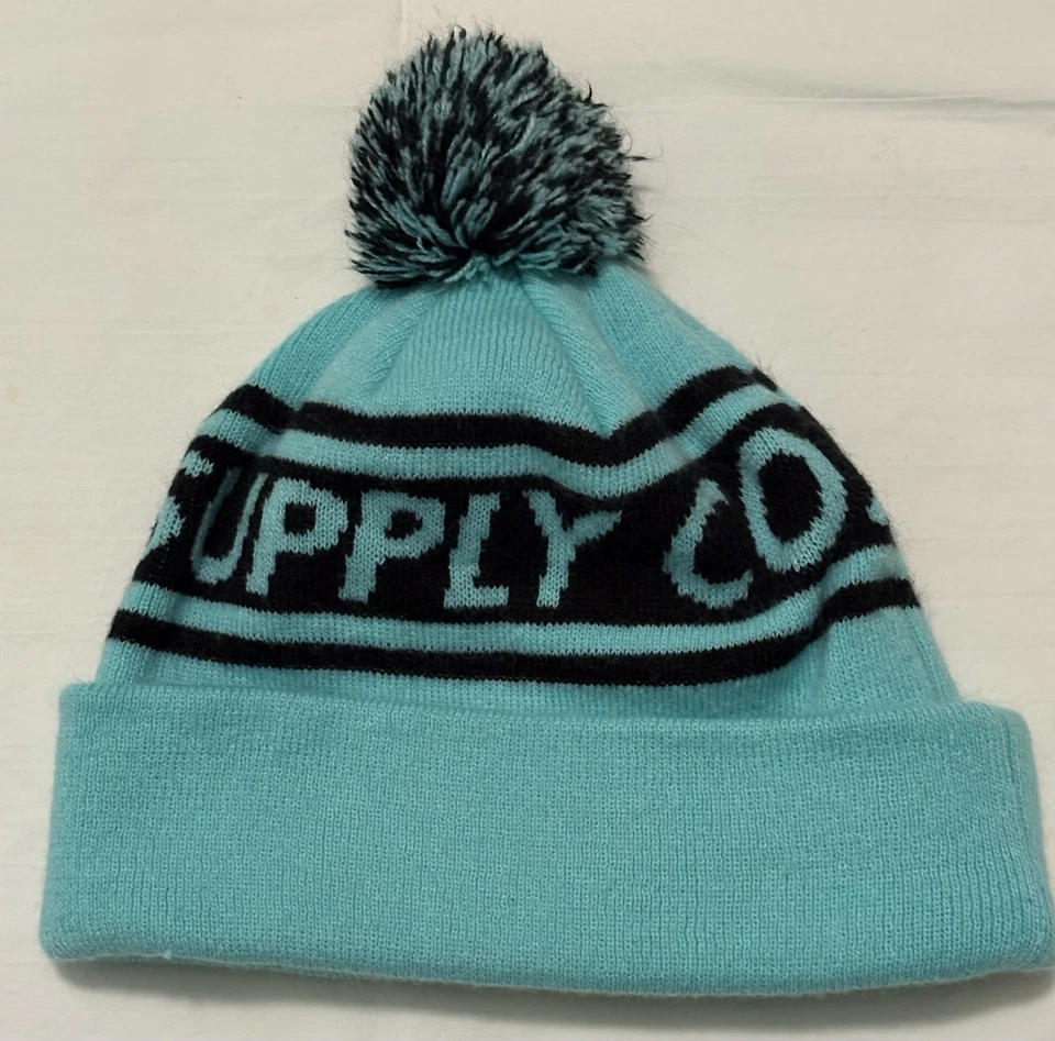 GORRO POM AZUL BRILLANTE DIAMOND SUPPLY CO Foto 2 de 4