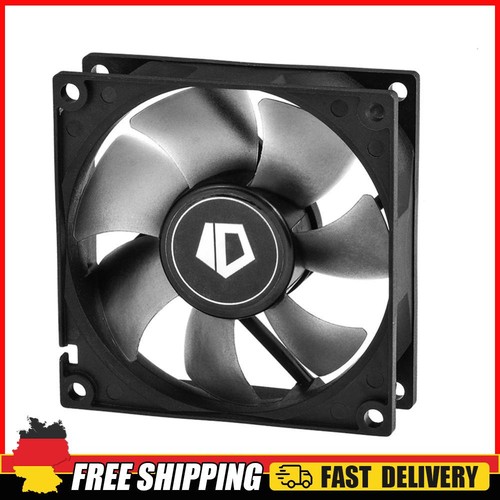 ID-COOLING NO-8025-SD 80 mm 3-poliger leiser, stummgeschalteter kleiner Kühlerlü