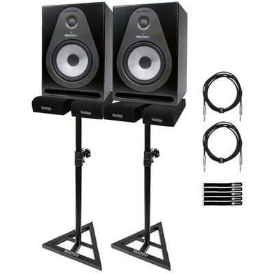 Samson Resolv SE8 8'' 2-Way Active Studio Monitor 2-Pack with Stands