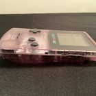 Nintendo Game Boy Color See Thru Handheld System - Atomic Purple Untested — photo 3