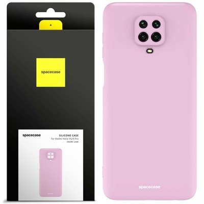 Spacecase Silikonhülle für Redmi Note 9S/9 Pro, lila