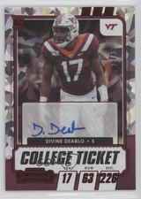 2021 Panini Contenders Draft Picks College Ticket 23/23 Divine Deablo Auto 1at1