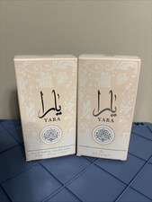 2 Bottles Of Yara Lattafa 3.4 fl oz Women's Eau de Parfum SET OF TWO NIB