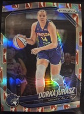 2025 Panini Prizm WNBA - Dorka Juhasz #109 WNBA Logo Prizm Minnesota Lynx 