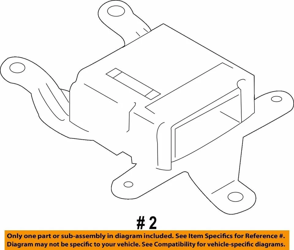 Módulo de control ECM despliegue de retención de seguridad contra choques Subaru 98221FG110 10498812 Foto 4 de 4