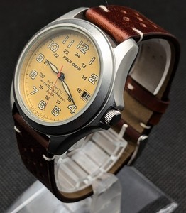 【レアモデル】ALBA FIELD GEAR Automatic Yahoo!オークション - 1円〜 SEIKO セイコー ALBA アルバ FIELD GEAR