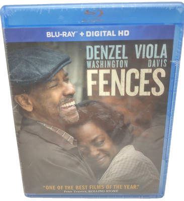 Fences (Blu-ray) Denzel Washington, Viola Davis / NEW, ships next business day!