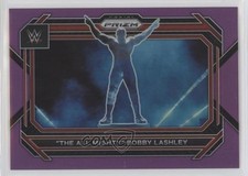 2023 Panini Prizm WWE Purple Prizm 86/149 The All Mighty Bobby Lashley #6 13wb