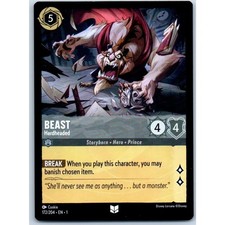 Beast Hardheaded 172/204 Disney Lorcana Card