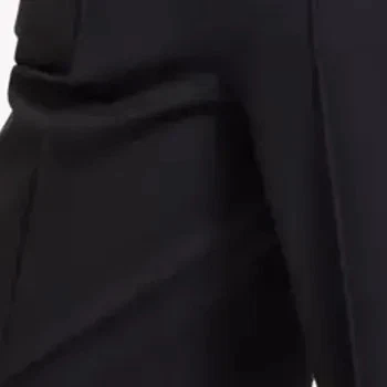 Calça Petite Feminina Bar III PXS Perna Alta Perna Larga Ponte Costurada - Imagem 2 de 3