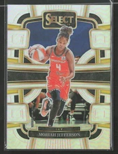 Moriah Jefferson 2024 Panini Select WNBA #92 Prizms Silver Chicago Sky
