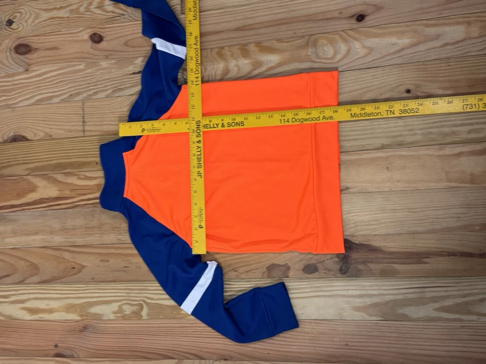 Jumping Beans Boys Size 6 Tricot Track Suit Outfit Jacket Pants Blue Orange - Image 4 of 4