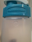 2 Rubbermaid Blue 32 oz And 20 oz Water Bottle Chug Flip Top Cap Drink Pre-owned — photo 4