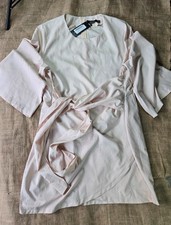 MissPap Ivory Kimono Sleeve Tie Waist Dress UK 22 / Plus Size - NWT