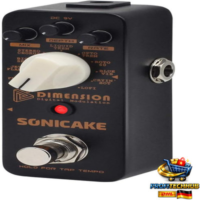 Digitalmodulation Gitarre Effektpedal 11 Modus 5th Dimension