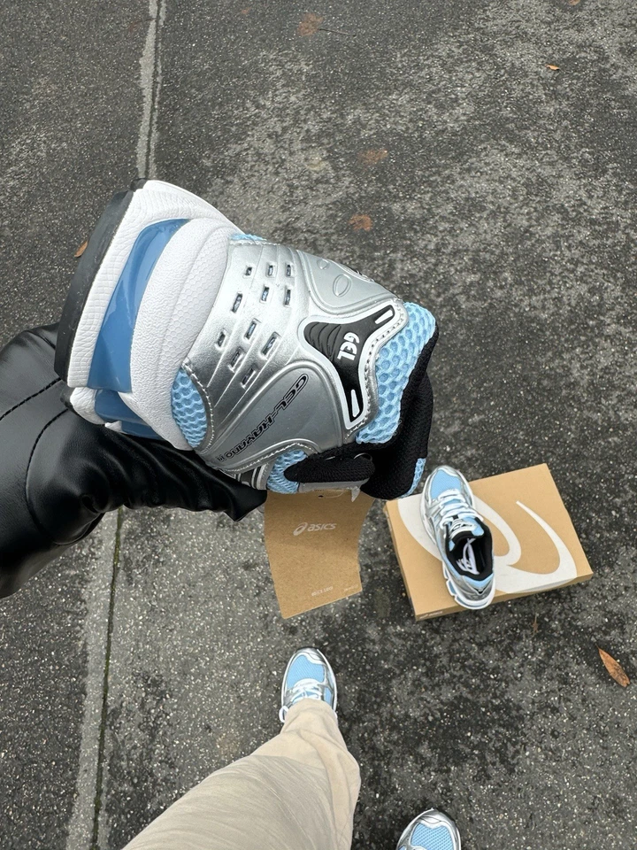 asics gel kayano 14 Bleue EUR 40, EUR41,5, EUR42, EUR43,5, EUR44, EUR45. - Photo 4/4