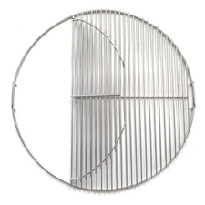 Upgraded Hinged Grill Grate 18 inch Replacement Compatible with Weber, Stainl...