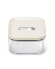 Caraway 1qt Glass Airtight Food Storage Container with Lid – Non-Toxic, BP