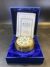 HALCYON DAYS ENAMELS QUEEN MOTHER ELIZABETH 1900-2000