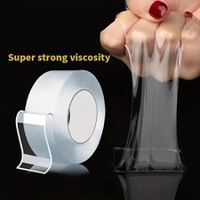 1 Pack Sumo Tape 5m, 20mm Nano Tape Double Sided Tape Heavy FAST DELIVERY UK...