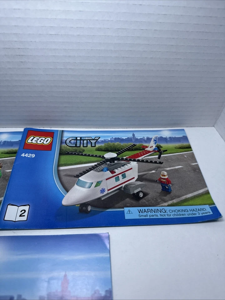 LEGO City 4429 Helicóptero Rescate | SOLO Instrucciones Foto 4 de 4