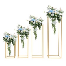 4Pcs Detachable Flower Stands Size-strewn Set DIY Racks Wedding Party Decor Gift