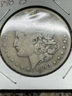 1890 O Morgan Silver Dollar Very Fine 90% US SILVER DOLLAR C236