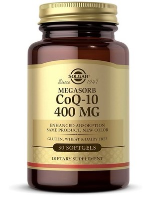 Megasorb CoQ-10 400 mg 30 S Gels By Solgar