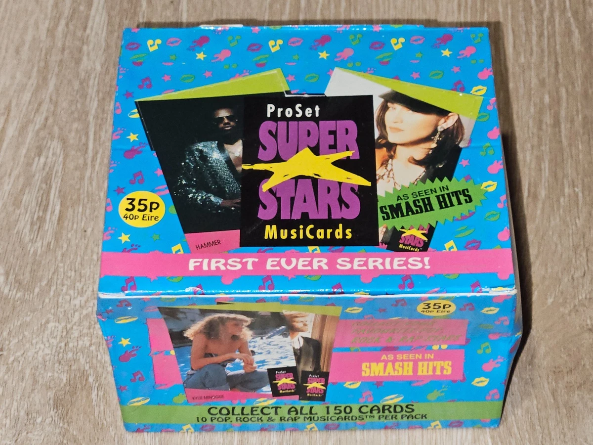 Proset Super Stars Musicards In Vintage Non-Sport Trading Cards