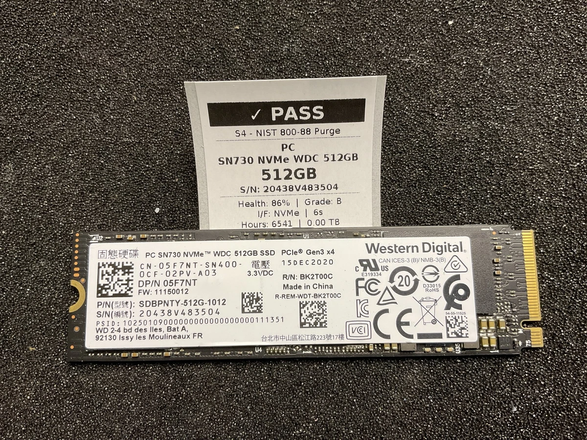 Western Digital 512 GB Solid State Drives for sale - eBay