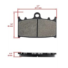 ぺす　土曜11/1まで Front Brake Pads for Kawasaki Ninja ZX11 for sale | eBay