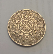 United Kingdom 1967 Two Shillings Florin                              (#366)