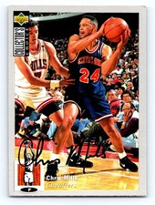 1994-95 Collector's Choice #124 Chris Mills Silver Signature