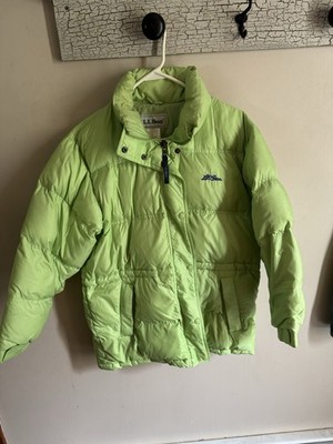 L.L. Bean Women's Ultralight Goose Down  Jacket Green Size Small